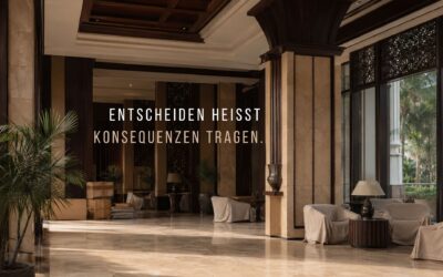 Wenn Entscheiden etwas kostet